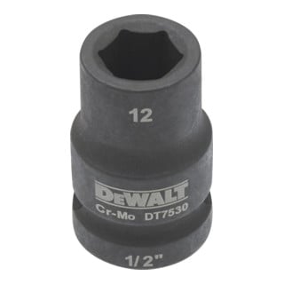 DEWALT Chiave a bussola L=24mm 1/2 resistente agli urti 1/2mm