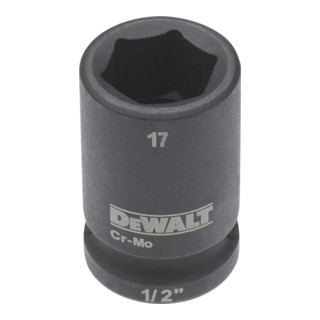 DEWALT Chiave a bussola L=24mm 1/2 resistente agli urti 1/2mm