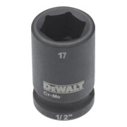 DEWALT Chiave a bussola L=24mm 1/2 resistente agli urti 1/2mm-1