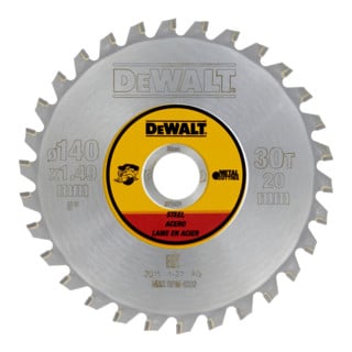 DEWALT cirkelzaagblad accu 140/20 mm 30TFZ DT1923-QZ