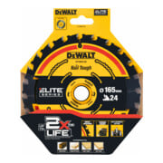 DEWALT cirkelzaagblad accu 165/20 mm 24WZ DT10624-QZ-5