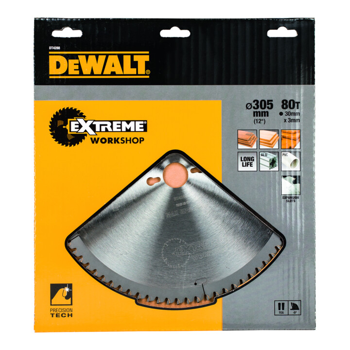 DEWALT cirkelzaagblad stationair 305/30 mm 80TFZ DT4288-QZ