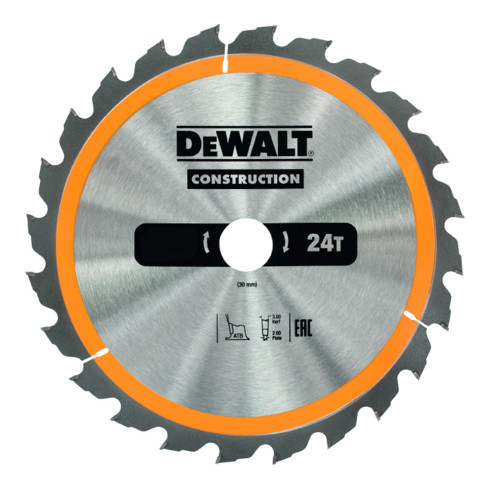 DEWALT cirkelzaagblad stationair 315/30 mm 24WZ DT1961-QZ