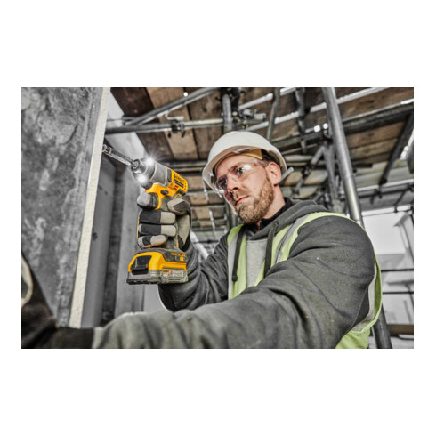 Dewalt Clé à chocs sans fil 1/4", max. 192 Nm avec batterie Powerstack (18 V/1,7 Ah)