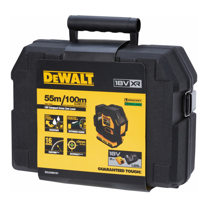 DEWALT Compacte 18V Lijnlaser Set
