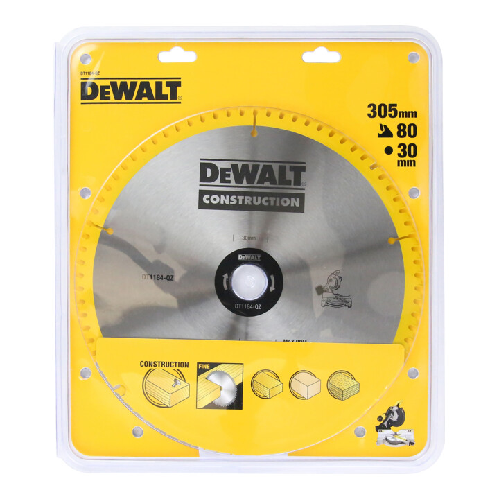 DEWALT Construction KSB Stationary 305x30x2.41 80WZ 7° DT1184-QZ