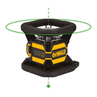 DEWALT DCE080D1GS-QW Laser rotatif vert