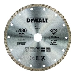 DEWALT diamantdoorslijpschijf Eco1 Turbo