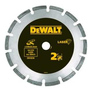 DEWALT diamantdoorslijpschijf laserHP