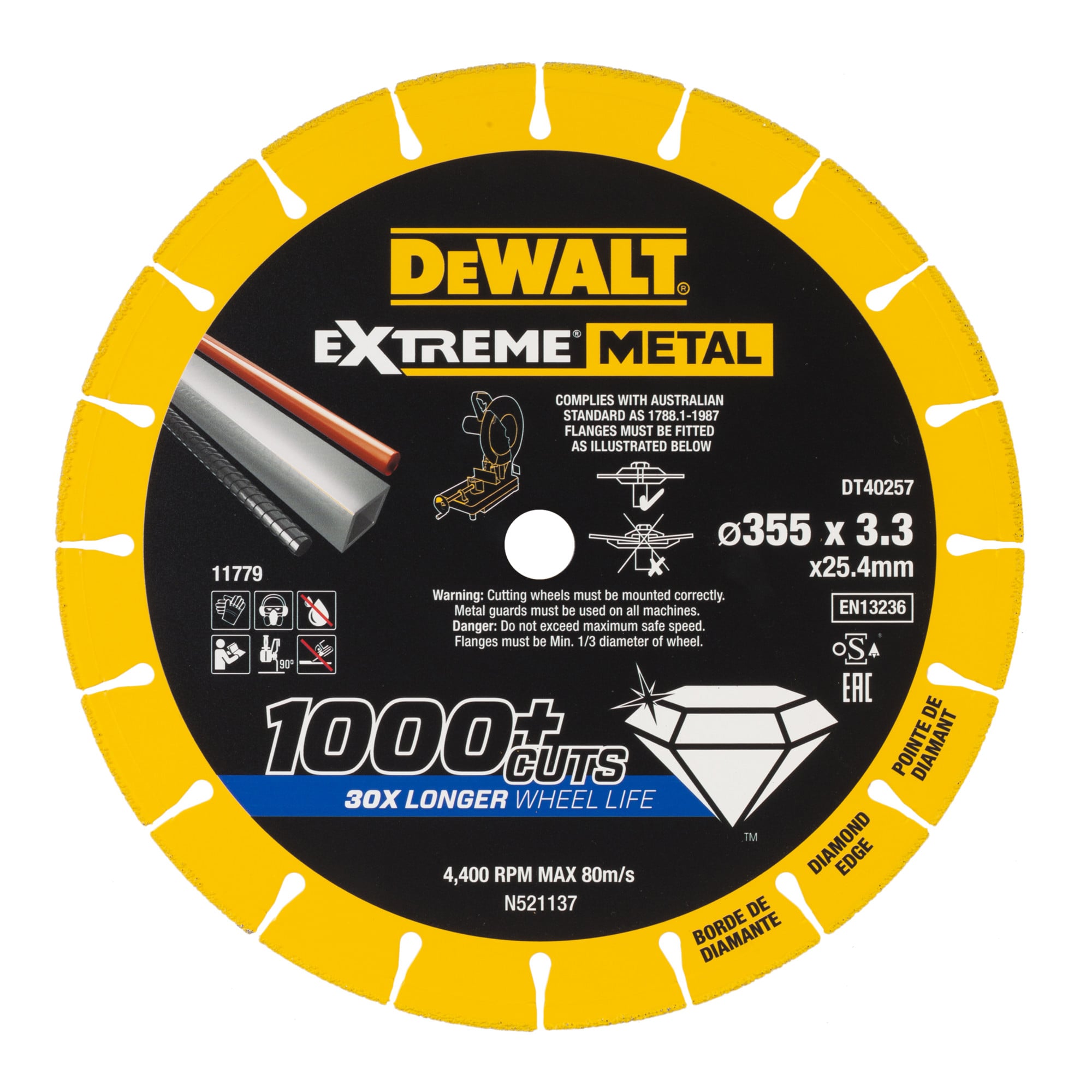 DEWALT Diamanttrennscheibe 355x3.3mm