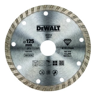 DEWALT Diamanttrennscheibe Eco1 Turbo