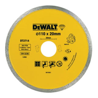 DEWALT Disco da taglio diamantato DWC410