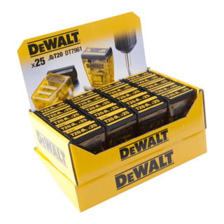 DEWALT Display 20 x DT7961 Box 25xT20 25 mm