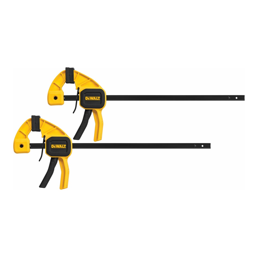DEWALT Einhandzwinge Medium 6IN 2er Pack 60kg Spannkraft DWHT0-83149