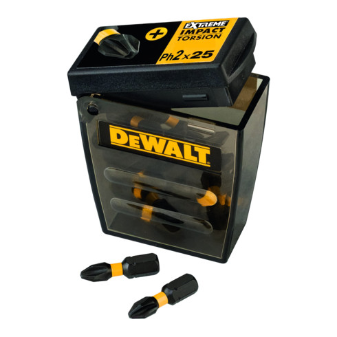 DEWALT EXTREME FLEXTORQ BitSet 25 pces, 25 mm, Ph2