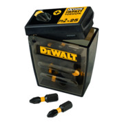 DEWALT EXTREME FLEXTORQ bitset 25 stuks, 25 mm, Ph2