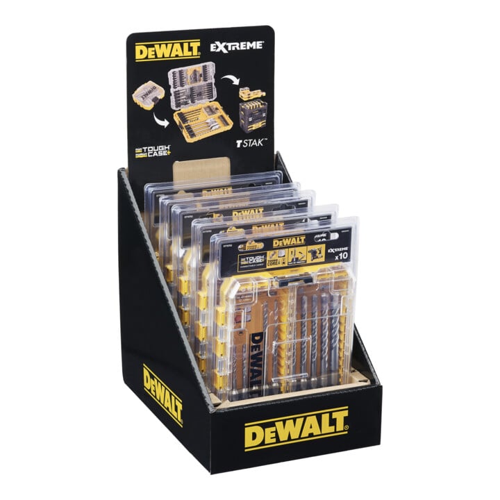 DEWALT EXTREME®2 Set de forets à percussion SDS-plus® 10 pcs