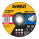 DEWALT EXTREME Schruppscheibe 180x6x22,23mm Inox Typ 42 (gekröpft) DX7961S-AE-1