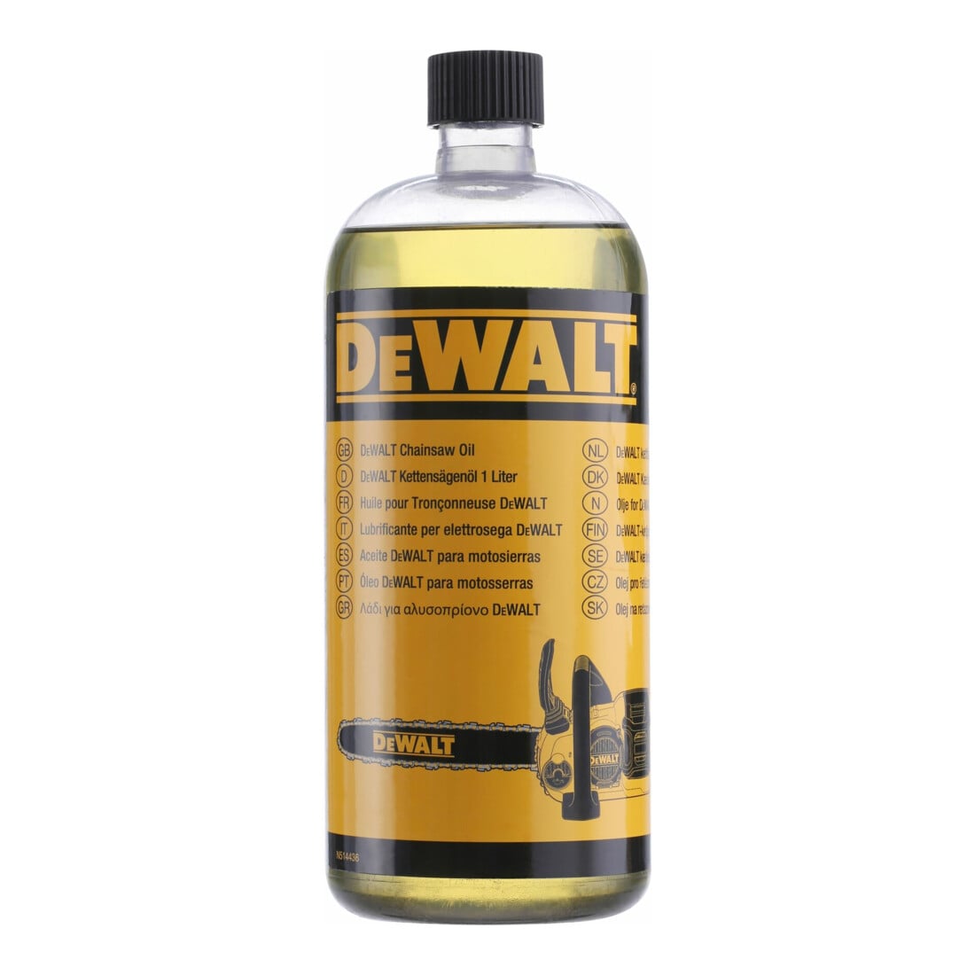 DEWALT Flexvolt kettingzaagolie voor accu kettingzaag, 1 liter DT20662-QZ