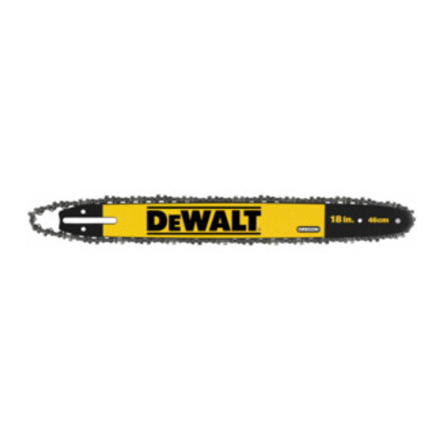 DEWALT Flexvolt Schwert mit Sägekette, 46cm, für Akku-Kettensäge 3/8 Zoll DT20661-QZ