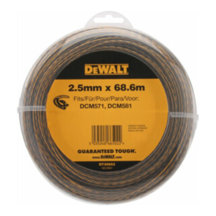 DEWALT Flexvolt Trimmer-Faden 68,6m / 2,5mm DT20652-QZ