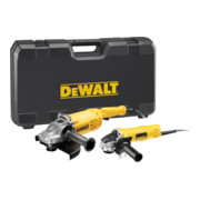 DEWALT haakse slijper dubbelset 230/125mm DWE494TWIN-QS