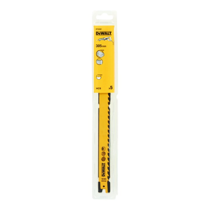 DEWALT HCS-Säbelsägeblatt 305 Lebendholz (5 Stk.) DT2432-QZ