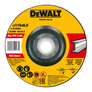 DEWALT High Performance Schruppscheibe Metall Typ 42 (gekröpft) DW4543AIA-AE