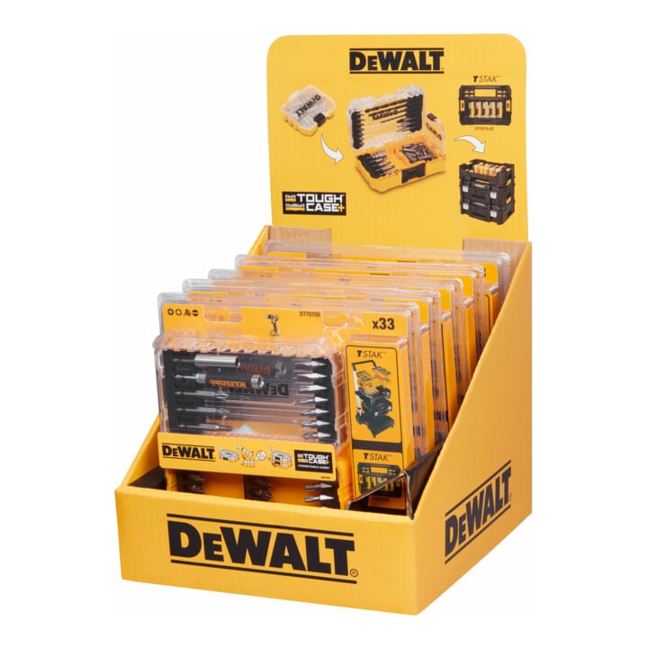 DEWALT High Performance Tough Case Schrauberbit-Set 33-tlg. DT70709-QZ