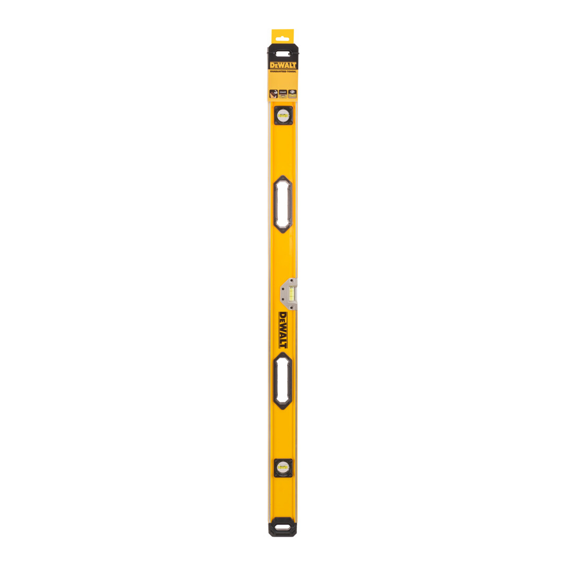 DEWALT Hohlprofil-Wasserwaage 120cm Solid-Block Libelle DWHT0-43248