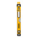 DEWALT Hohlprofil-Wasserwaage Solid-Block Libelle DWHT0-43172-2