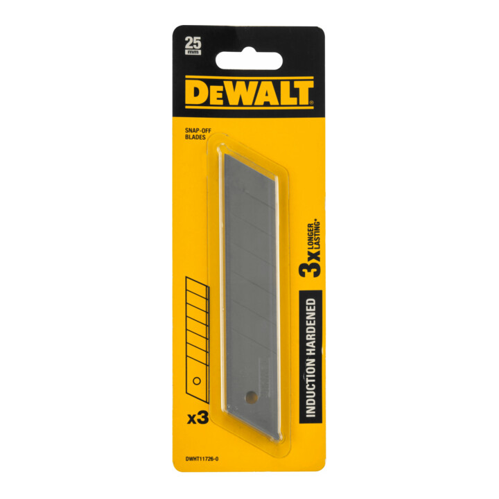 DEWALT Induktionsgehärtete Abbrechklingen 25mm 7 Segmente ohne Spender DWHT11726-0