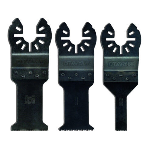 DEWALT Kit di accessori Multi Tool 3PC Set DT20713-QZ