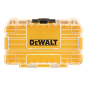 DEWALT Kleiner TOUGHCASE™ Koffer inkl. Schüttbox und Halterungen für 25mm und 57mm Schrauberbits, leer zum Nachfüllen DT70801-QZ-4