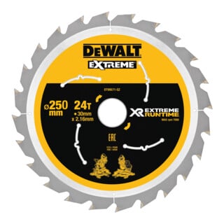 DEWALT Kreissägeblatt stationär WZ/FZ DT99-QZ für Holz mit Nägeln