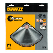 DEWALT Kreissägeblatt stationär 260/30mm 48WZ-4