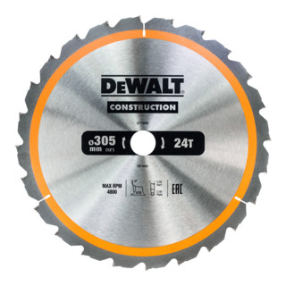 DEWALT Kreissägeblatt stationär 305/30 mm 24WZ DT1958-QZ