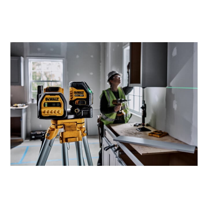 DEWALT Kruislijnlaser Groen, 18V