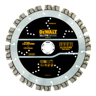 DEWALT Lama da taglio diamantata ELITE Lama a freccia