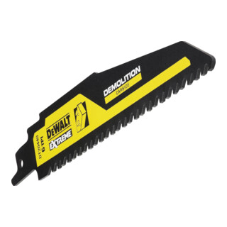DEWALT Lama per seghetto alternativo in carburo per legno con chiodi (Demolition)