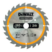 DEWALT Lama per sega circolare Batteri 165/20mm 24WZ DT1949-QZ