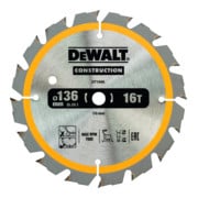DEWALT Lama per sega circolare Batteria 136/10mm 16WZ DT1946-QZ-1