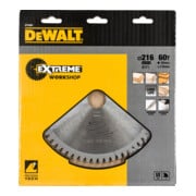 DEWALT Lama per sega circolare fissa 216/30mm 60WZ-3