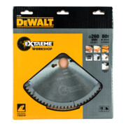 DEWALT Lama per sega circolare fissa 260/30mm 80TFZ DT4280-QZ-3