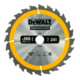 DEWALT Lama per sega circolare manuale 165/20mm 24WZ DT1934-QZ
