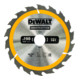DEWALT Lama per sega circolare manuale 190/30mm 18WZ DT1943-QZ