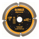 DEWALT Lama per sega circolare PCD 165/20mm 4Z DT1471-QZ