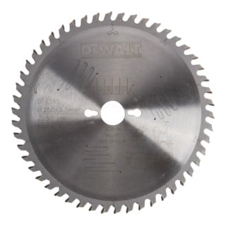 Lame de scie circulaire DeWalt à l'arrêt