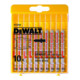 DEWALT Lame per seghetto alternativo 10pz., HSS DT2292-QZ-1