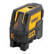 DEWALT Laser a linee incrociate con raggio a piombo DW0822-XJ-1